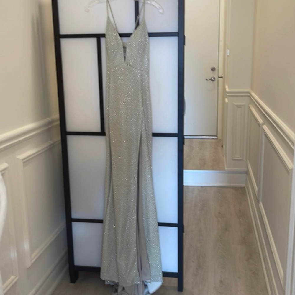 CHAMPAGNE PROM/WEDDING DRESS